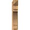 Ekena Millwork Merced Arts & Crafts Rough Sawn Outlooker, Western Red Cedar, 8"W x 32"D x 38"H OUT08X32X38MRC03RWR - alternate 4